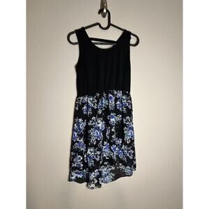 Full Tilt Tank Top Dress Cover Up Lined Extra Large 14/16 Black White